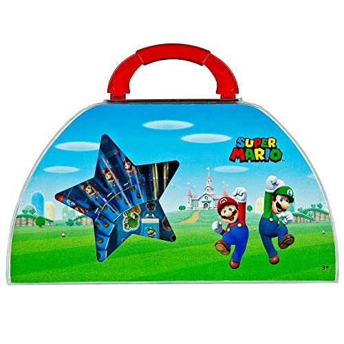 Undercover Pittura Set | 51 Pezzi | Super Mario | Set Creativo | Pittura E Design