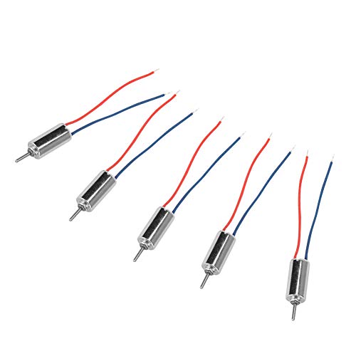 Motore Coreless, 5Pcs Dc 4.5V 0.12A 0.12W 32250Rpm Micro Coreless Motor 4Mmx8Mm Per Modello Di Giocattolo, Modello Di Aeromobile, Giocattoli Elettroni