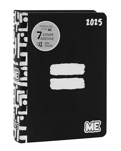 Me - Agenda Classic Edition, Taccuino 16 Mesi Medium Giornaliero, Con Copertina Morbida Con Grafica In Rilievo E 512 Pagine, Ideale Per Scuola Media,