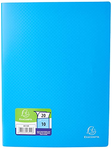 Exacompta Opak - Portalistini, 24X32 Cm 10 Buste, Blu (Azzuro)