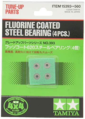 Tamiya Mini Four Wheel Drive Grade Up Parts Series No.393 Gp.393 Fussokoto 620 Steel Bearings 4 Pezzi 15393