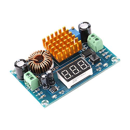 Modulo Boost Dc-Dc 5A Convertitore Boost Boost Regolabile Da 3-5 Cv A 5 V-45 V Modulo Di Alimentazione Regolabile Con Morsetti A Vite E Dissipatore Di