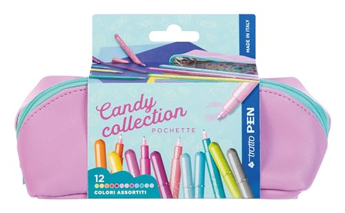 Tratto Pen Candy Collection Trousse 12 Pz