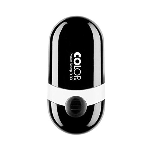 Timbro Colop R30 Rotondo Autoinchiostrante Personalizzato Tascabile Colop R30, 30 Mm Qualita' Professionale