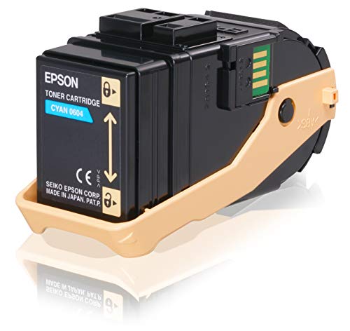 Epson C13S050604 Confezione Da 1 Toner Cartuccia Acubrite 0604, Ciano