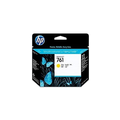 Hp 761 Ch645A, Testina Di Stampa Originale Hp, Compatibile Con Stampante Hp Designjet T7100, Giallo