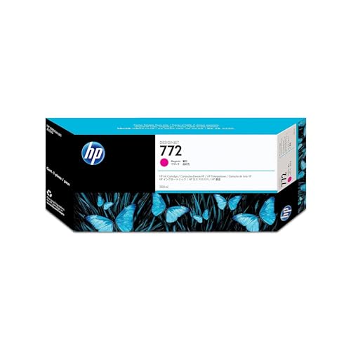 Hp 772 Cn629A, Cartuccia Originale Hp Da 500 Pagine, Compatibile Con Stampante Hp Designjet Z5200, Magenta