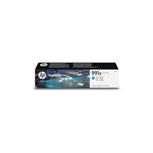Hp 991X M0J90Ae, Cartuccia Originale Hp Da 16000 Pagine, Compatibile Con La Stampante Hp Pagewide 750, Ciano