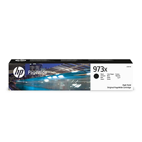 Hp 973X L0S07Ae, Cartuccia Originale Hp Da 10000 Pagine, Ad Alta Capacità, Compatibile Con Le Stampanti Hp Pagewide Serie Pro 452, 477Dw E Pagewide Ma