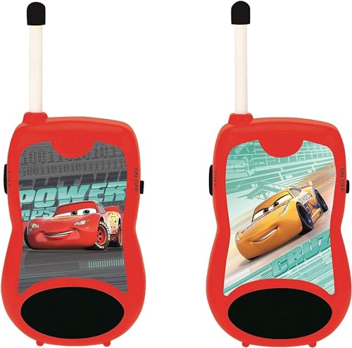 Lexibook- Cars The Movie Walkie Talkies, Tw12Dc