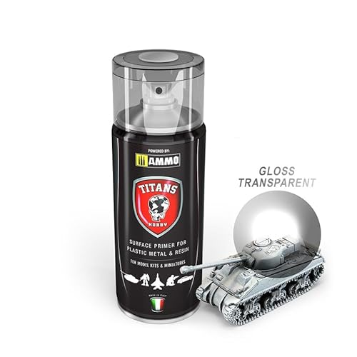 Titans Hobby: Spray Primer Gloss Transparent (400Ml)