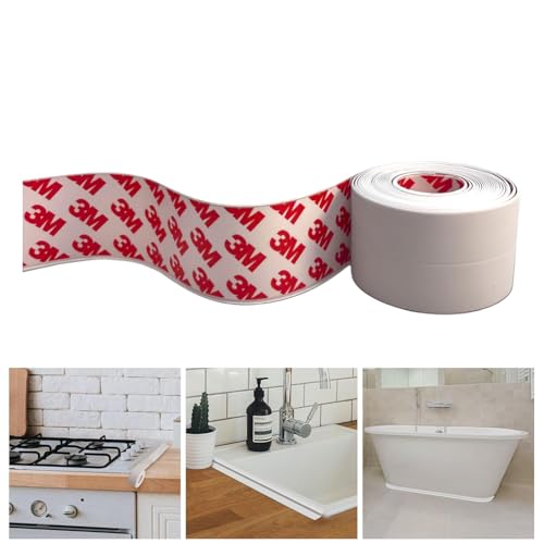 Dpm Tapes - Nastro Sigillante Autoadesivo Impermeabile, Nastro Isolante Per Fessure, Nastro Impermeabile Bagno, Per Il Water, Striscia Per Tenuta Dell