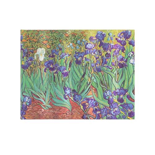 Paperblanks | Iris Di Van Gogh | Libri Degli Ospiti | Libro Degli Ospiti | Bianco: Hardcover, 120 Gsm, Ribbon Marker, Memento Pouch, No Closure, Book