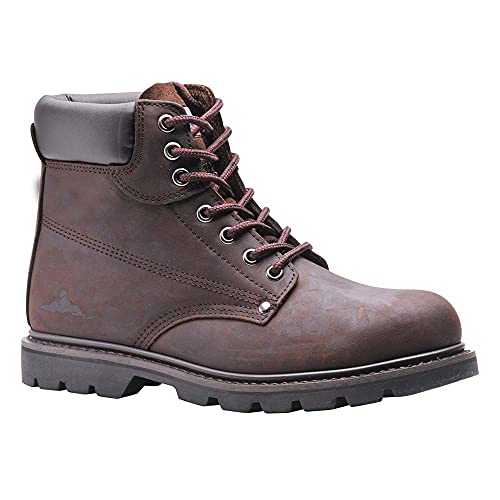 Portwest Fw17 Stivali Antinfortunistici, Unisex - Adulto, Src, Marrone (Marrone Brr), 42 Eu (8 Uk)