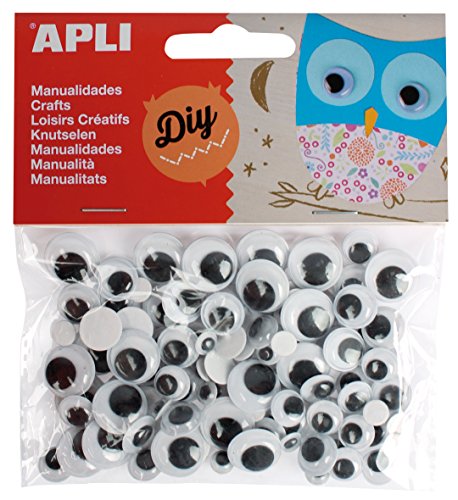 Apli 13263 Adesivi Acchi Tondi Mobili, 100 Pezzi