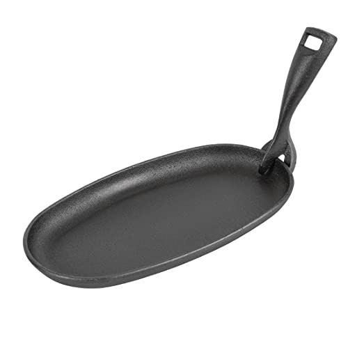 Olympia Ghisa Sizzler Pan 240X140Mm Friggere Pentole Rivestimento Commerciale