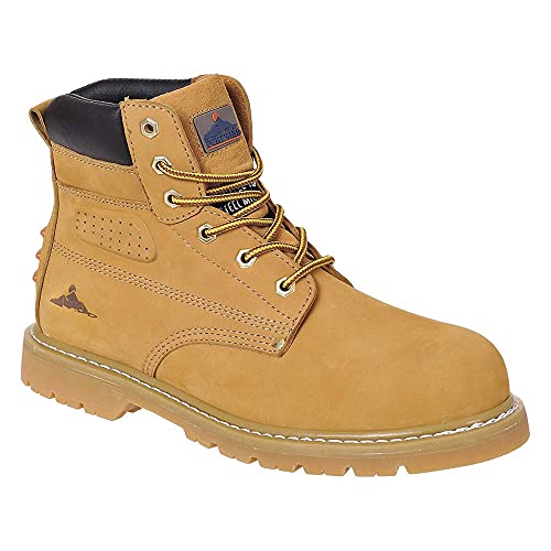 Portwest Fw35 Stivale Ripiegato Steelite Spb Hro Stivali Antinfortunistici, Unisex - Adulto, Src, Giallo (Miele Hor), 43 Eu (9 Uk)