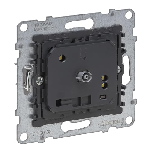 Legrand, Seano 765052 - Termostato Elettronico Da Pavimento, Inserto, 1 Interruttore Senza Potenziale, Corrente Di Commutazione: 16 A Cos Phi = 1, Con