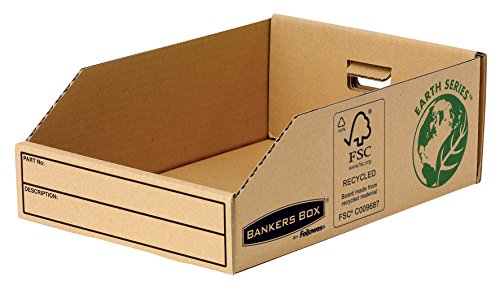 Bankers Box Earth Series Scatola Portaoggetti, Diametro Da 200 Mm, Confezione Da 50 Pezzi
