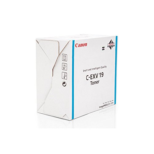 Canon Toner C-Exv 19 Cyan 16K (0398B002) Ve 1 Stãƒ¼Ck Fãƒ¼R Imagepress C1