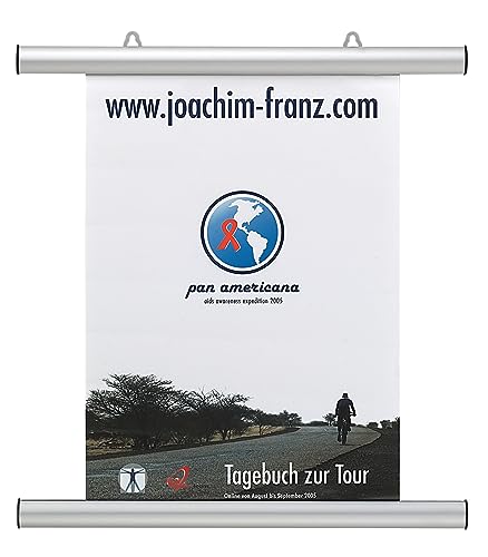 Franken Bs1006 - Profilo Porta Poster, 100 Cm, 2 Pezzi
