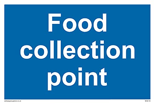Confezione Da 5 – Segnale Per La Raccolta Degli Alimenti, 150 X 100 Mm, A6L