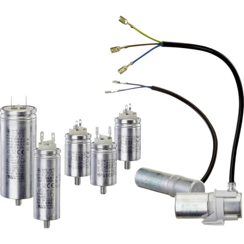 Hydra Mkp_500_Mkb 1Uf 25 X 75 + 1 Condensatore Radiale Mkp Cablato 1 Μf 500 V/Ac 5% (Ø X L