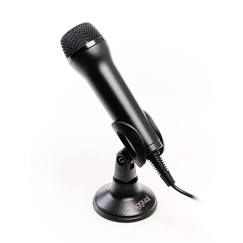 Iggual - Microfono Usb Con Supporto Per Pc E Consolle - Microfono Compatibile Con Windows, Macos, Android, Ps4, Ps5 - Plug & Play