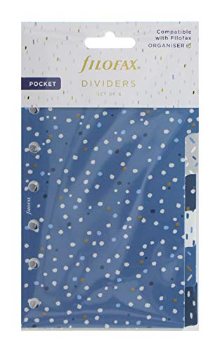 Filofax 132764 - Divisori Tascabili Indaco