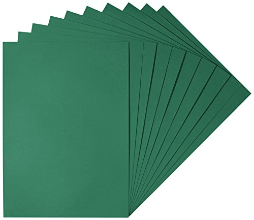 Herlitz 227108 Cartoncino 50 X 70 Cm, 10 Pezzi, Colore Bianco Verde