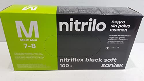Guanto In Nylon, Nero, M 100 Pezzi