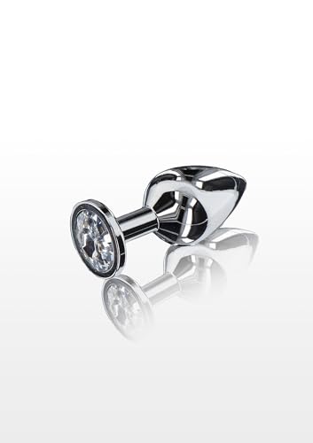 Toyjoy - Plug Anal Con Joya Mediano - Plateado