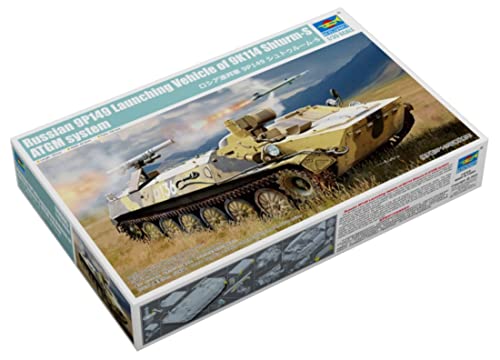 Trumpeter 09605 - Russian 9P149 Launching Vehicle Of 9K114 Shturm-S Atgm System - Scala 1/35 - Scatola Di Montaggio In Plastica