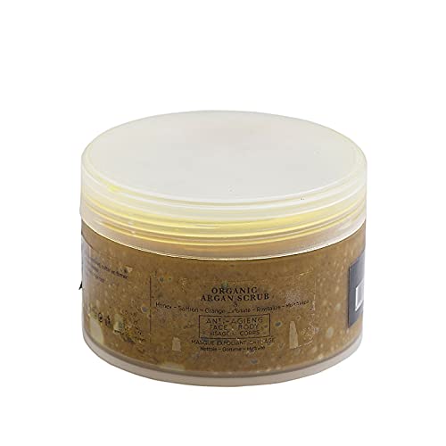 Scrub Argan Naturale Esfoliante Viso, 100% Argan, 50 Ml