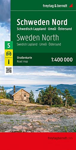 Svezia Nord 1:400 000: Schwedisch Lappland - Umeå - Östersund: 06611