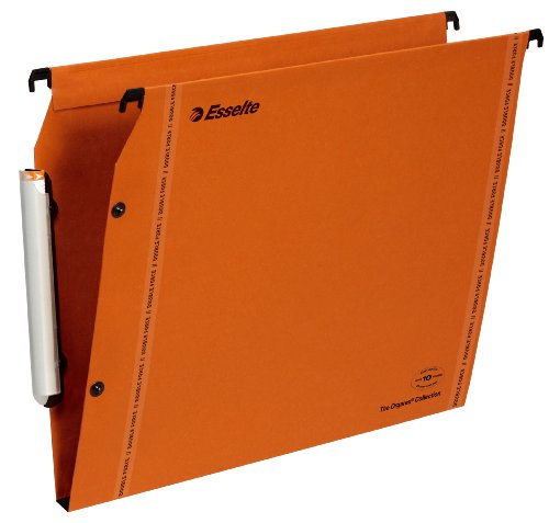 Esselte Lmg Boîte De 25 Lime Da Pavimento, 15 Mm, Arancione