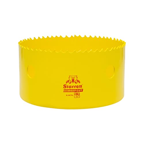 Starrett Sega A Tazza Per Taglio Profondo, Dch0414, Resistente, Bimetallica Con Denti Hss Extra Cobalto, Per Metalli, Legno, Ghisa, Fibra Di Vetro, Ma