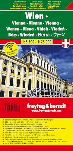 Vienna 1:8.500 1:25.000: Stadskaart 1:8 500, 1:25 000