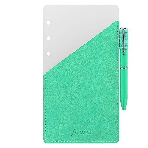 Filofax - Agenda Personale Con Passante Per Penna, Colore: Verde