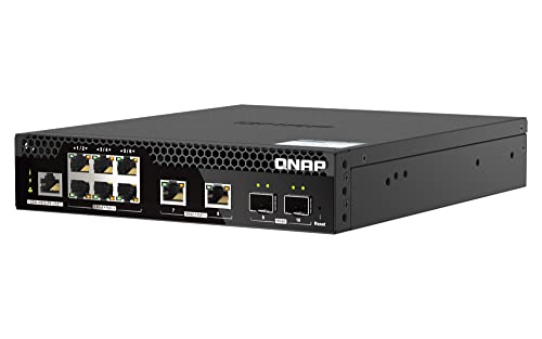 Qnap Qsw-M2106Pr-2S2T Rackmount 10Gbe Und 2.5Gbe