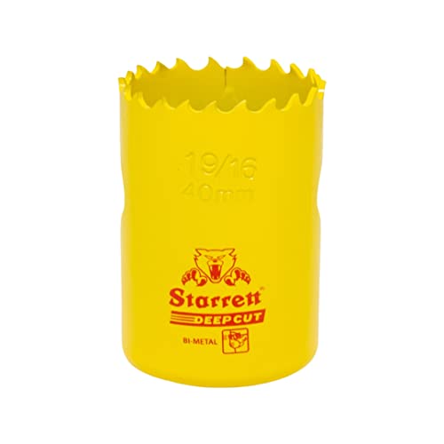 Starrett Bi Metallo Deep Cut Seghe A Tazza, 40 Mm, Dch0196
