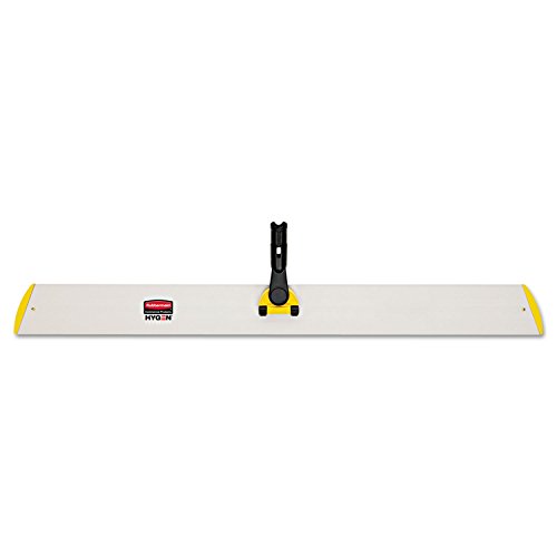Rubbermaid Commercial Products Fgq58000 Hygen Struttura Mocio Per Polvere, Lato Singolo, A Connessione Rapida, 90 Cm, Giallo