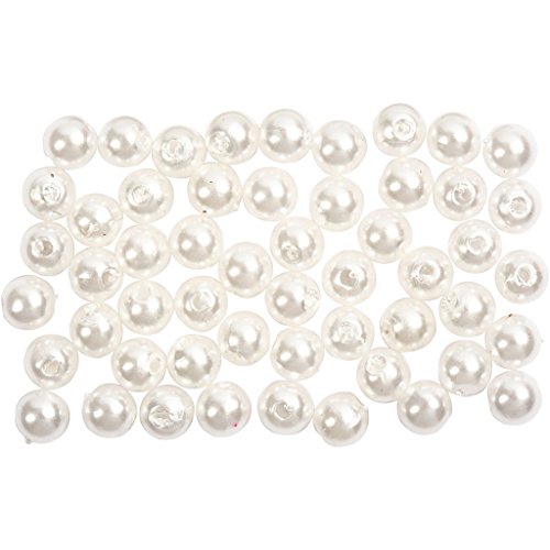 Perle Di Cera, D: 5 Mm, Madreperla, 100 Pezzi
