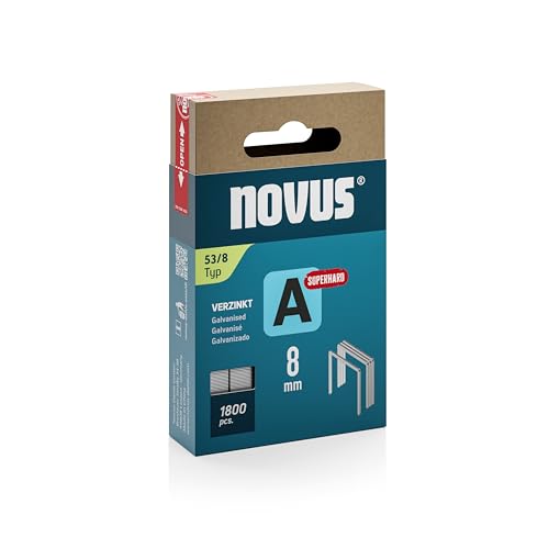 Novus Tools 042-0775 - Morsetto A Filo Fine, Tipo 53, 8 Mm, Colore: Grigio