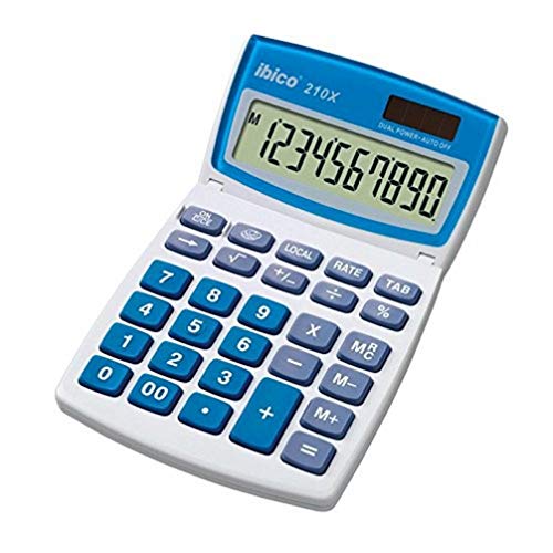 Rexel Ibico 210X Calcolatrice Da Tavolo - Blister - Ib410154