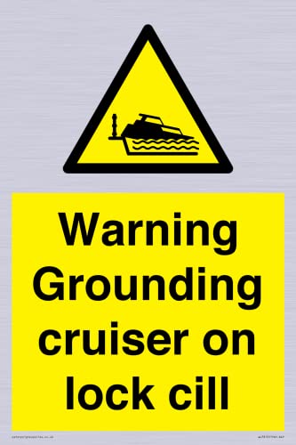 Segnale Di Avvertimento Messa A Terra Cruiser On Lock Cill – 200 X 300 Mm – A4P