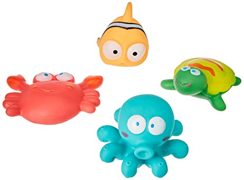 Ronchi Supertoys Srl - Animali Gomma Pz.4 10885 Animali, Multicolore