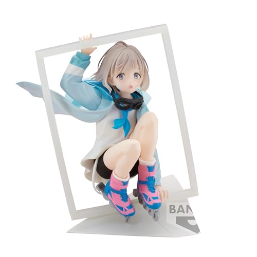Banpresto Asahi Serizawa Action Figure The Idolm@Ster: Shiny Colors Spray - Windy And Motions Special Ver. 13 Cm Bp88745P Multicolore