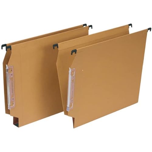 Cartella Appeso Grafoplas Visor Trasparente Marrone Din A4
