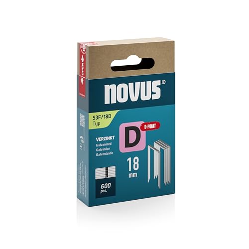 Novus Tools 042-0794 - Morsetto A Filo Piatto D Tipo 53F, 18 Mm, Colore: Grigio